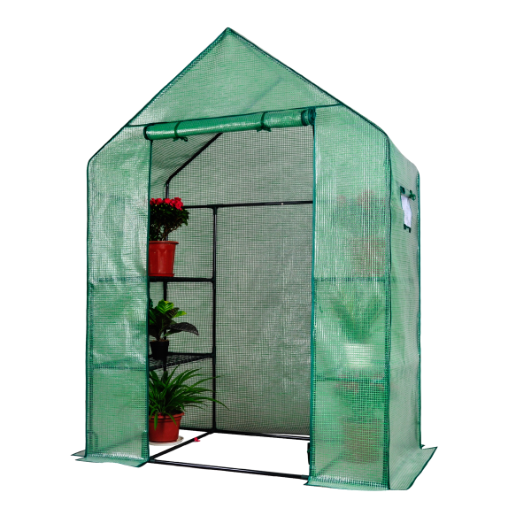 Walk-In, Greenhouse with Windows, Herzberg HG-8002