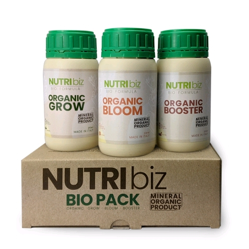 Organic fertilizer, complete kit for all stage, Biopack Nutribizz *Biobizz*