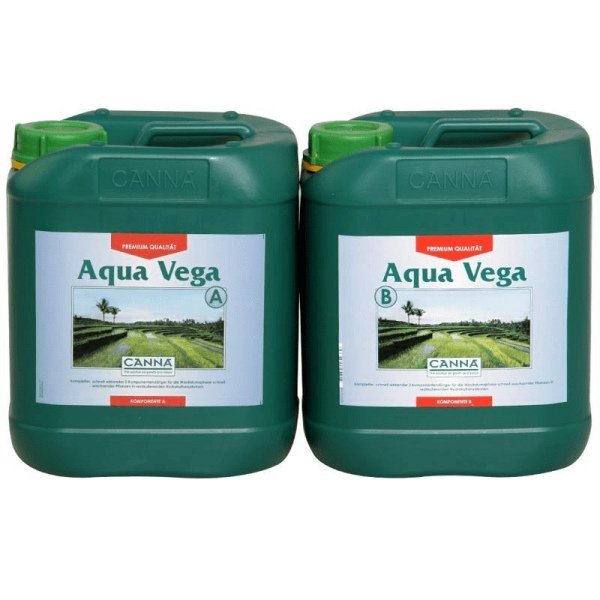 10LT,  A+B, Hydroponic Crops, Aqua Vega, Canna