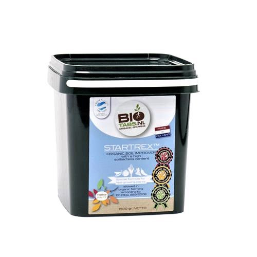 1.5 KG, organic soil improver, fulvic acids, humus and silicon, Startrex, Biotabs  