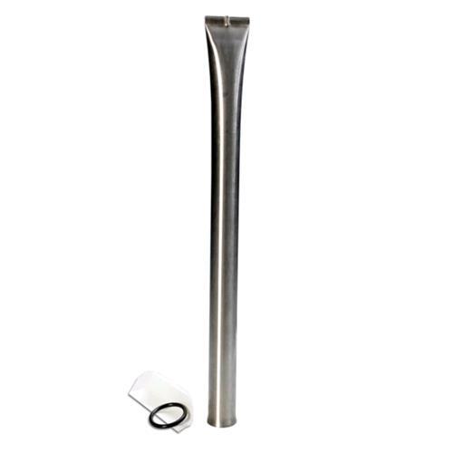 50 CM, extraction tube, resin extractor, DME in chromed steel, 80 GR capacity, D-Blaster