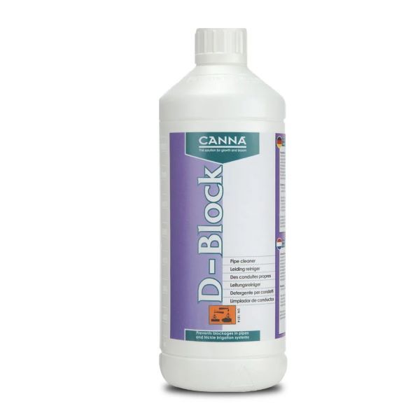 1LT, Hydroponic System Cleaner, D-Block, Canna