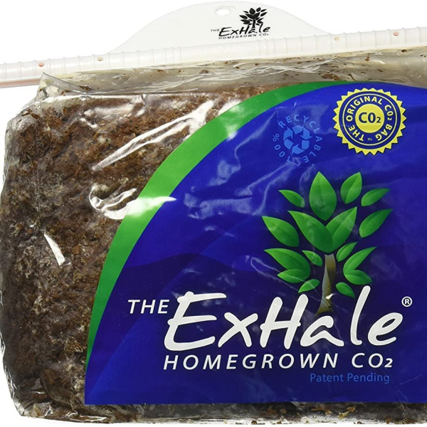 Co2, natural release, indoor cultivation, carbon dioxide bag, homegrown Co2, Exhale 