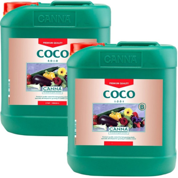 5LT, A+B, coco, mineral fertiliser, Canna