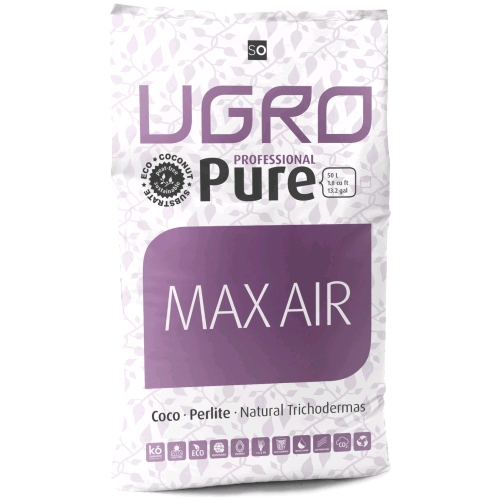50LT, Max Air, peat-free coconut , Ugro 