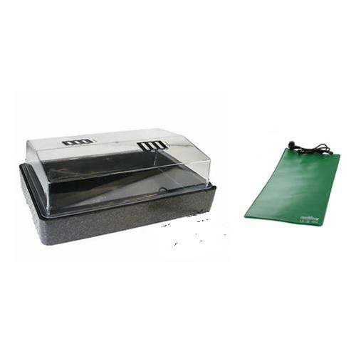 38x24x18 cm, propagator, warming pad, plastic, HGA Garden Propagator 43